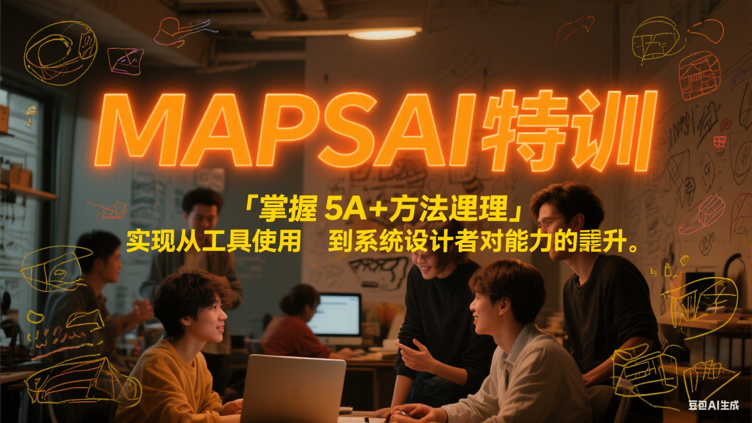 MAPSAI 特训,掌握 5A + 方法论,实现从工具使用者到系统设计者的能力跃升-网创智库