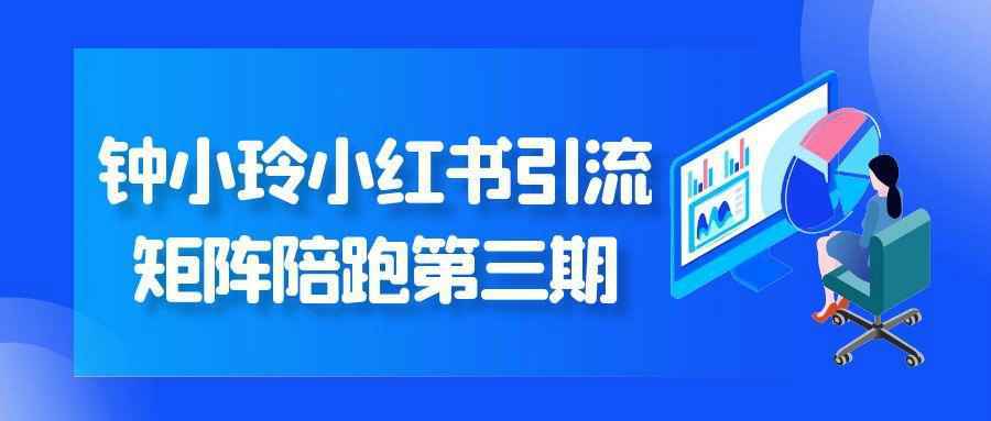 钟小玲小红书引流矩阵陪跑第三期-网创智库
